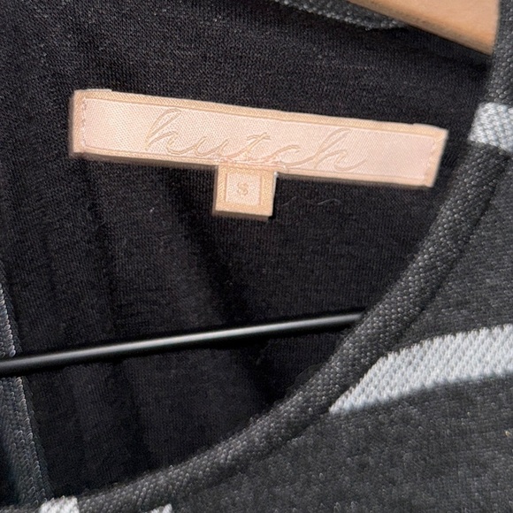 HUTCH Long Sleeve Plaid Sweater Mini Dress in Size Small - Picture 7 of 8